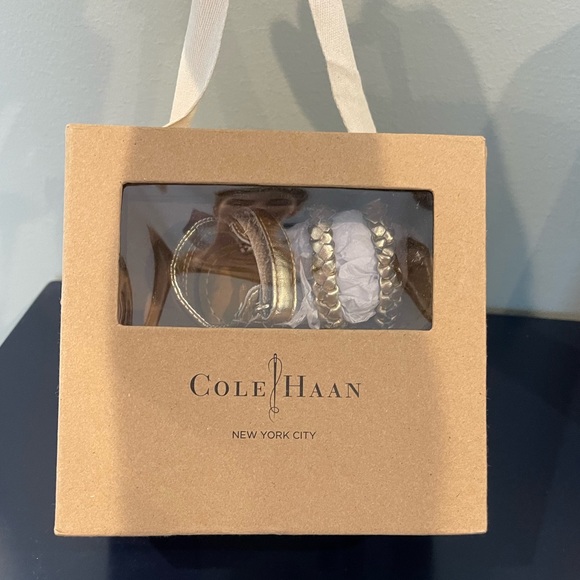 Cole Haan Mini Jamie 2 Weave Baby Girl Sandals - Picture 3 of 5